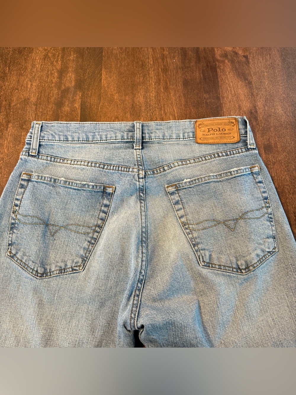 Polo Ralph Lauren Thompson Relaxed Light Wash Jeans